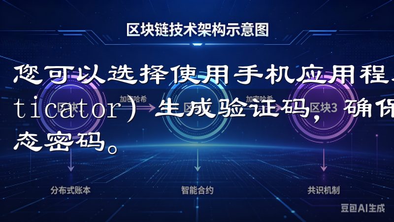 您可以选择使用手机应用程序（如Google Authenticator）生成验证码，确保每次登录时都需输入这组动态密码。