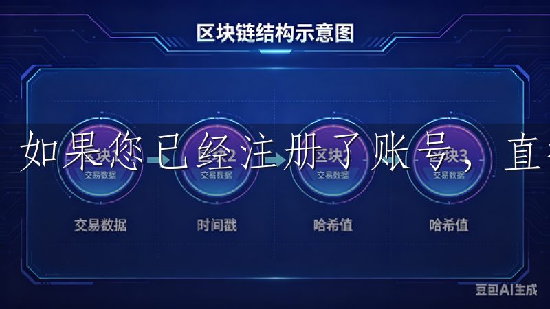 如果您已经注册了账号，直接输入用户名和密码即可登录。