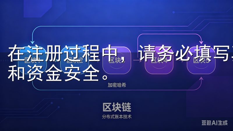 在注册过程中，请务必填写真实的信息，以便于后续的身份验证和资金安全。