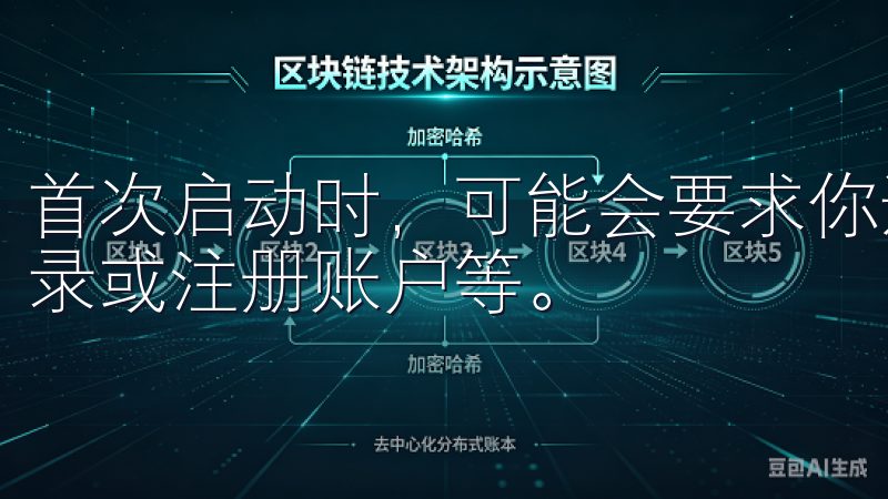 首次启动时，可能会要求你进行一些基本设置，如语言选择、登录或注册账户等。