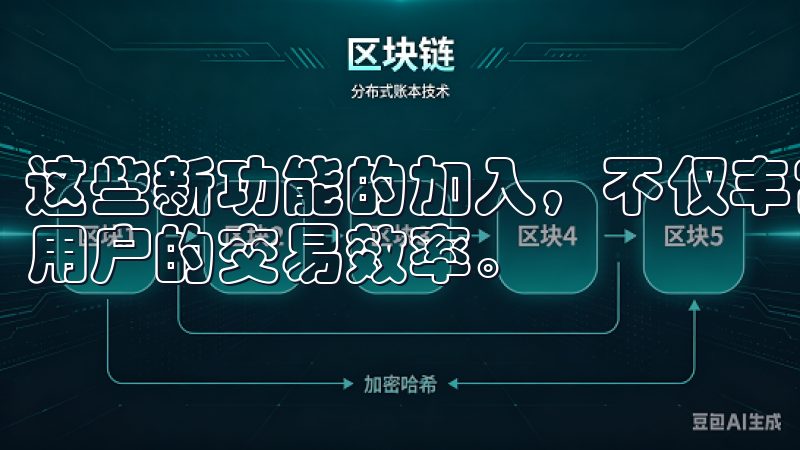 这些新功能的加入，不仅丰富了APP的功能性，也大大提升了用户的交易效率。