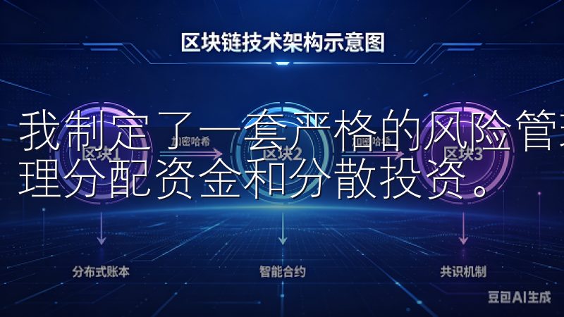 我制定了一套严格的风险管理策略,包括设定止损和止盈点、合理分配资金和分散投资。