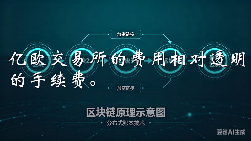 亿欧交易所的费用相对透明,平台根据不同交易对收取一定比例的手续费。