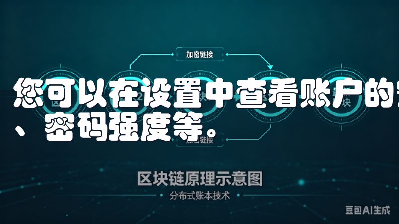 您可以在设置中查看账户的安全状态，包括是否启用了双重验证、密码强度等。