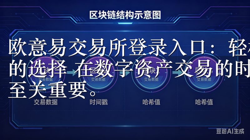 欧意易交易所登录入口：轻松畅享数字资产交易 - 安全第一的选择 在数字资产交易的时代，选择一个安全可靠的交易平台至关重要。