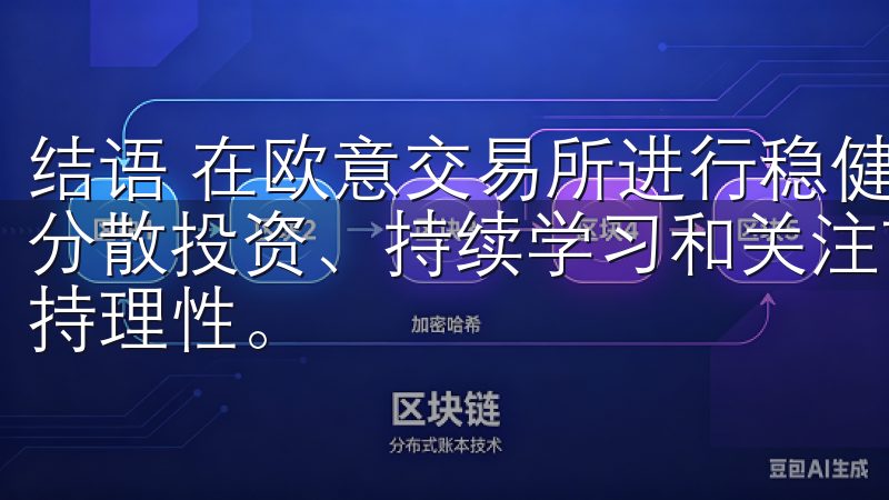 结语 在欧意交易所进行稳健投资，需要制定清晰的投资计划、分散投资、持续学习和关注市场动态、利用技术分析工具以及保持理性。