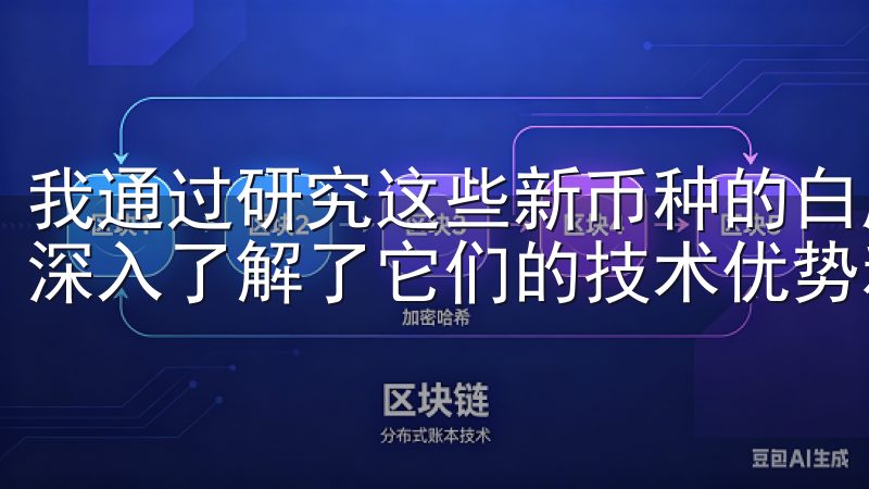 我通过研究这些新币种的白皮书、技术报告和开发团队的背景，深入了解了它们的技术优势和应用场景。