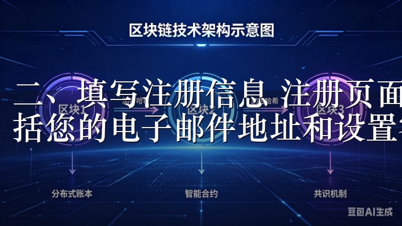 二、填写注册信息 注册页面上，您需要填写一些基本信息，包括您的电子邮件地址和设置密码。