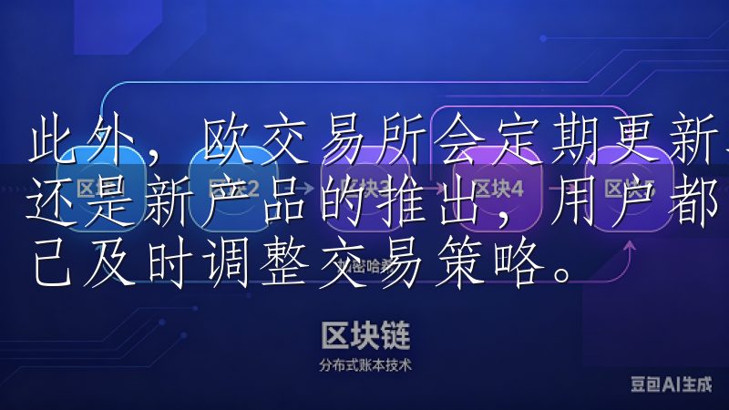 此外，欧交易所会定期更新其信息，不论是市场走势、政策变化还是新产品的推出，用户都能第一时间获得相关消息，以帮助自己及时调整交易策略。