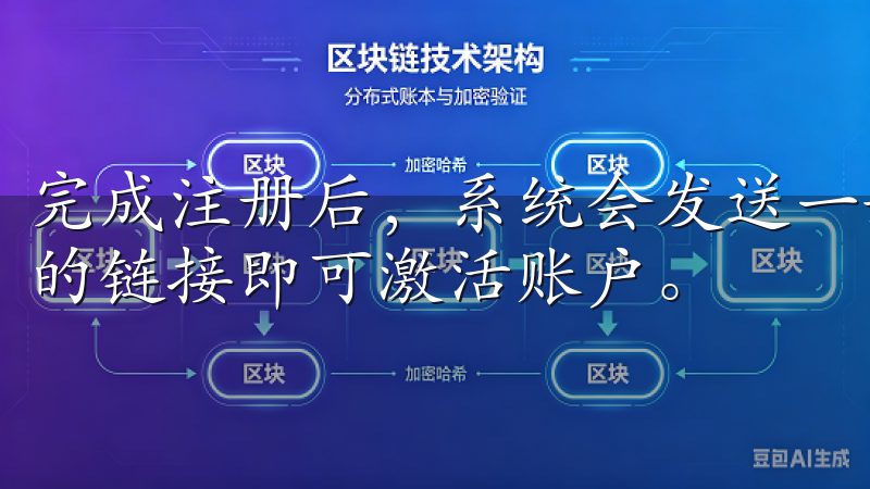完成注册后，系统会发送一封验证邮件到你的邮箱，点击邮件中的链接即可激活账户。