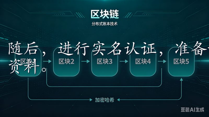 随后，进行实名认证，准备好你的身份证件，按照提示上传相关资料。