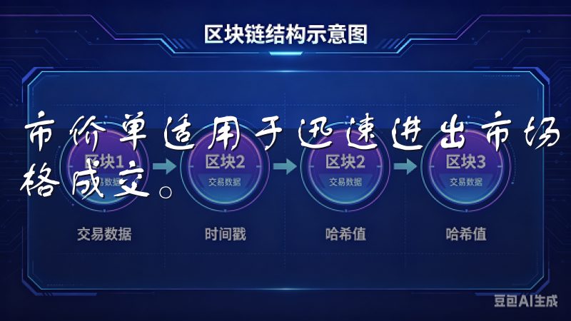 市价单适用于迅速进出市场，而限价单则可以帮助用户希望的价格成交。