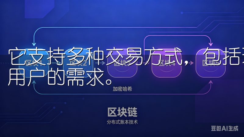 它支持多种交易方式，包括现货交易、合约交易等，满足了不同用户的需求。