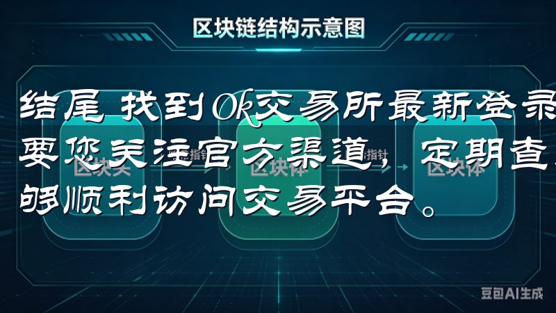 结尾 找到Ok交易所最新登录地址并不是一件困难的事情，只要您关注官方渠道，定期查阅相关信息，并注意安全风险，就能够顺利访问交易平台。