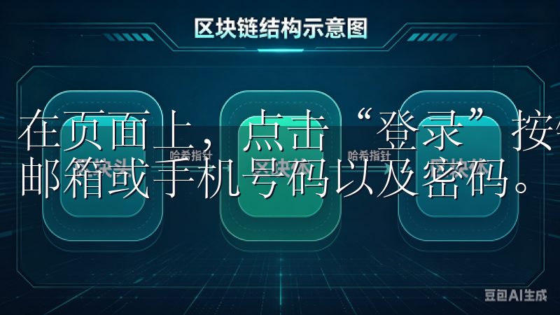在页面上，点击“登录”按钮，系统会要求你输入注册时所用的邮箱或手机号码以及密码。