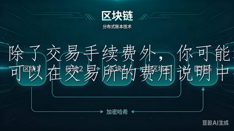 除了交易手续费外，你可能还需要关注存款和提现的费用，具体可以在交易所的费用说明中查阅。