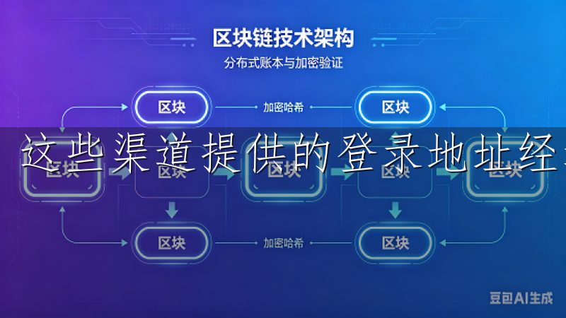 这些渠道提供的登录地址经过验证，可信度高。