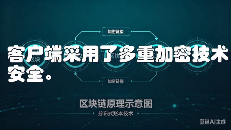 客户端采用了多重加密技术，确保用户的账户信息和交易数据的安全。