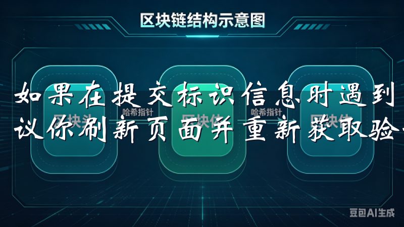 如果在提交标识信息时遇到困难，例如验证码无法通过，通常建议你刷新页面并重新获取验证信息。