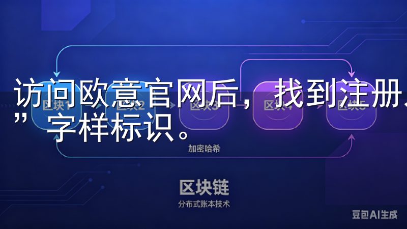 访问欧意官网后，找到注册入口，通常由“注册”或“创建账号”字样标识。