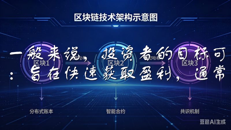 一般来说，投资者的目标可以分为： 1. **短期交易**：旨在快速获取盈利，通常持仓时间为几分钟到几小时。