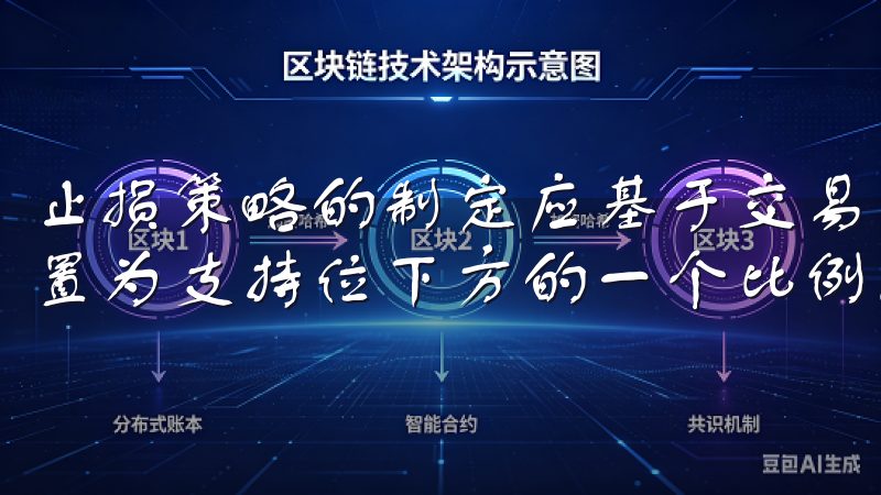 止损策略的制定应基于交易策略的整体设定，一般情况下可以设置为支持位下方的一个比例。