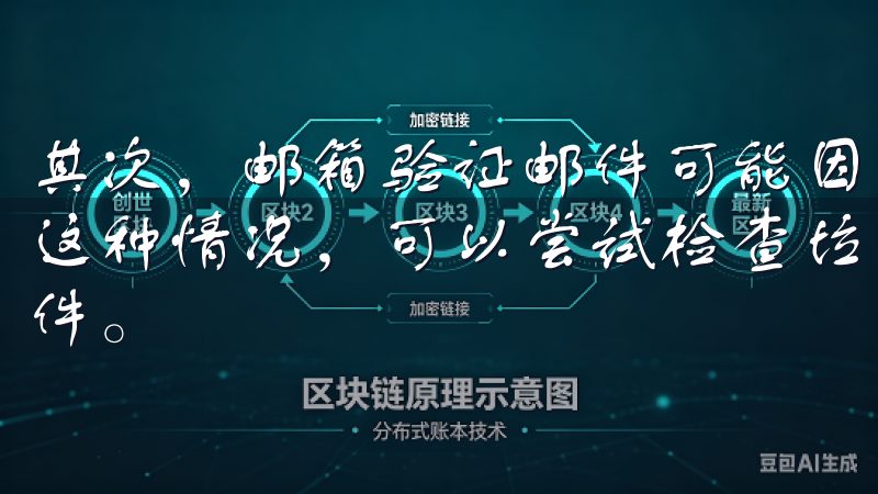 其次,邮箱验证邮件可能因为各种原因没有及时收到,如果遇到这种情况,可以尝试检查垃圾邮件文件夹,或者重新发送验证邮件。