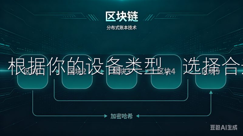 根据你的设备类型，选择合适的版本进行下载。