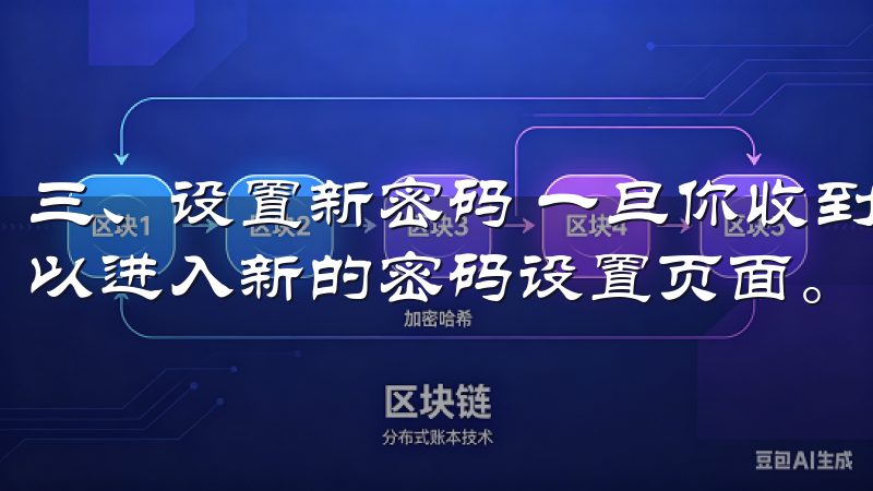 三、设置新密码 一旦你收到了重置密码的链接，点击它后就可以进入新的密码设置页面。