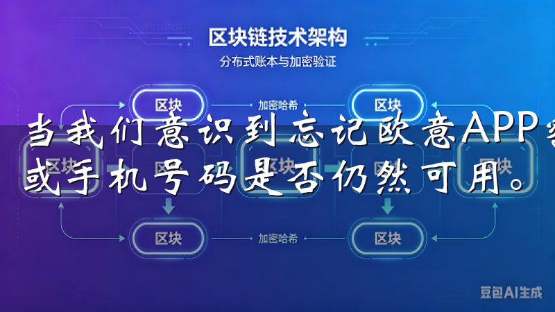 当我们意识到忘记欧意APP密码时，应该检查我们的注册邮箱或手机号码是否仍然可用。