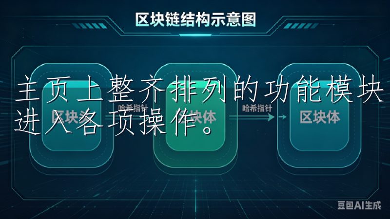 主页上整齐排列的功能模块，用户可以轻松找到所需服务，迅速进入各项操作。
