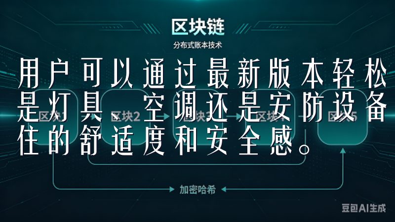 用户可以通过最新版本轻松将各种智能硬件连接到应用中，无论是灯具、空调还是安防设备，都能实现一键控制，大大提升了居住的舒适度和安全感。