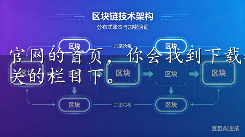 官网的首页，你会找到下载链接，通常是“下载”或“工具”相关的栏目下。