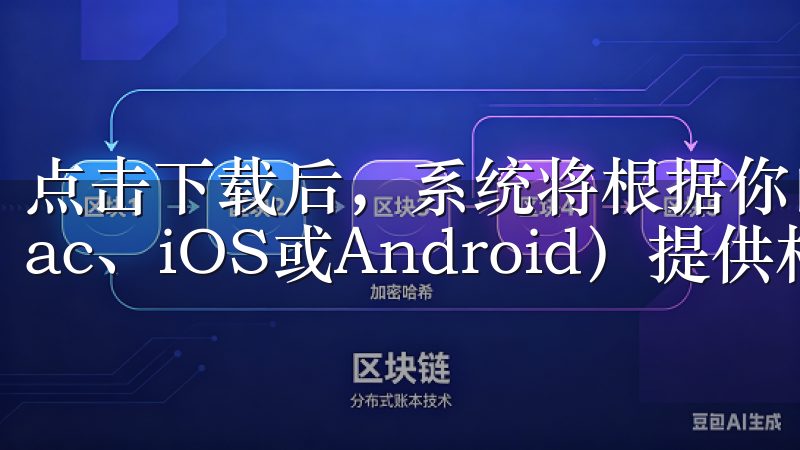 点击下载后，系统将根据你的设备类型（如Windows、Mac、iOS或Android）提供相应的下载选项。