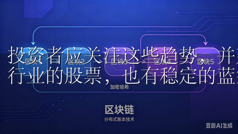 投资者应关注这些趋势，并建立一个均衡的投资组合，既有成长行业的股票，也有稳定的蓝筹股，以降低整体风险。