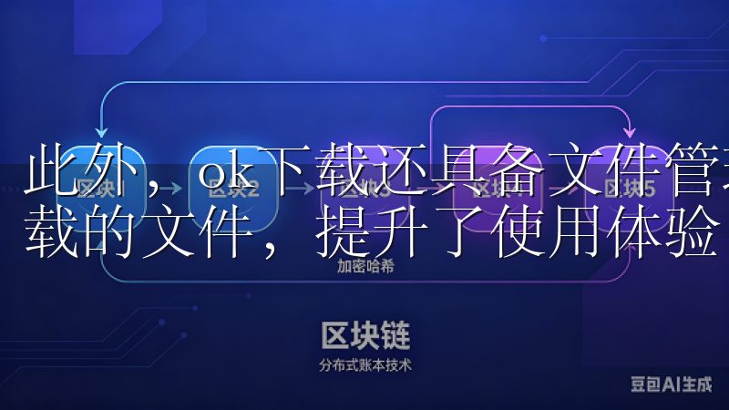 此外，ok下载还具备文件管理功能，用户可以轻松找到自己下载的文件，提升了使用体验。