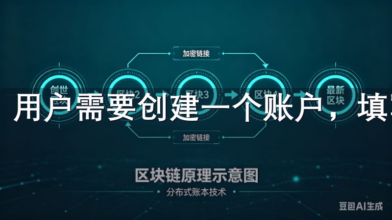 用户需要创建一个账户，填写相关的注册信息。