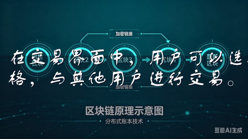 在交易界面中，用户可以选择想要交易的数字货币，设置买卖价格，与其他用户进行交易。