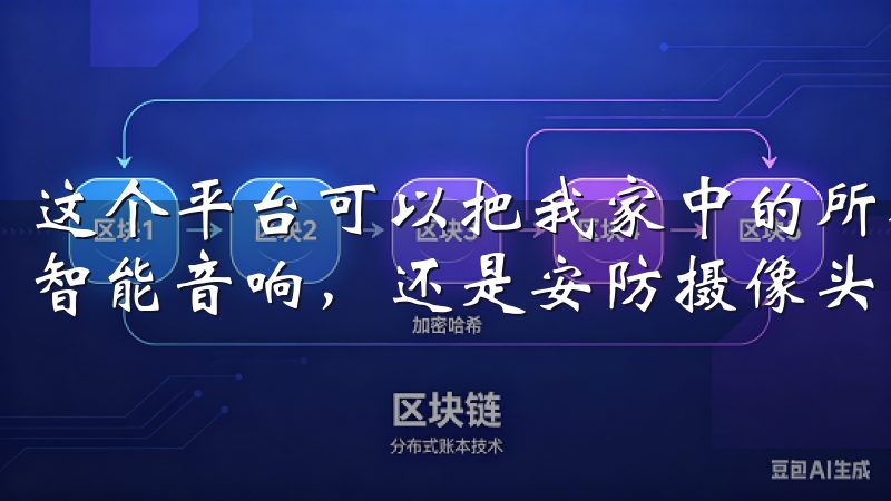 这个平台可以把我家中的所有智能设备集中管理，是智能灯泡、智能音响，还是安防摄像头，都能这里轻松控制。