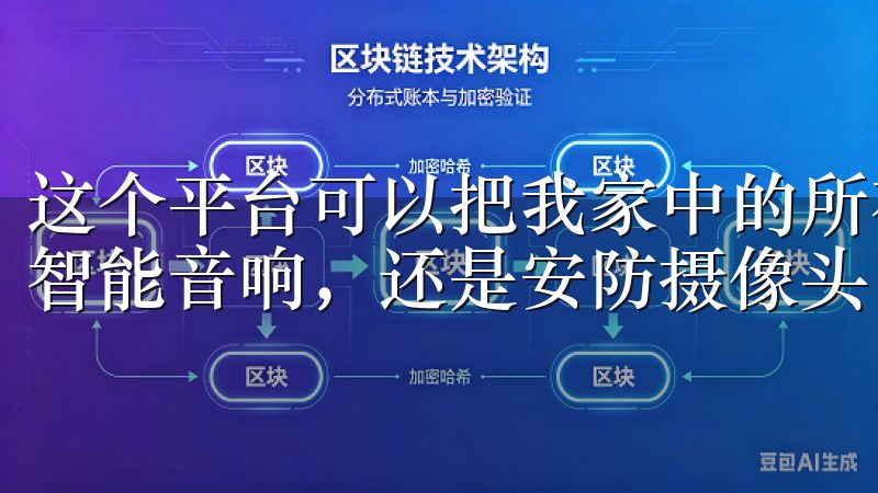 这个平台可以把我家中的所有智能设备集中管理，是智能灯泡、智能音响，还是安防摄像头，都能这里轻松控制。