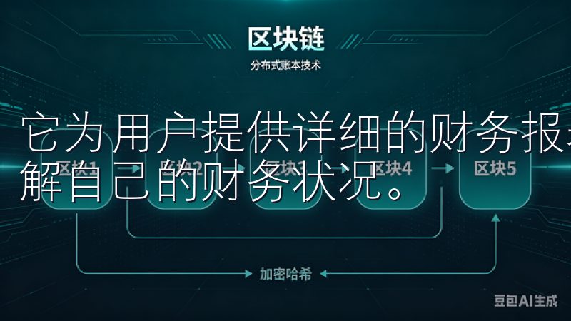 它为用户提供详细的财务报表和资产负债分析，帮助用户全面了解自己的财务状况。