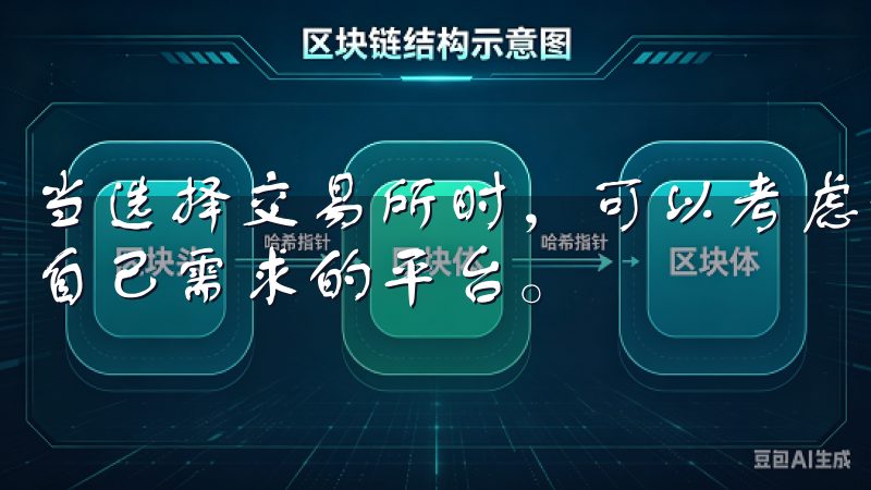 当选择交易所时，可以考虑你的交易习惯，从而选择一个最符合自己需求的平台。