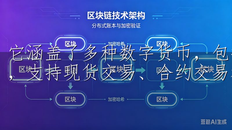 它涵盖了多种数字货币，包括比特币、以太坊等，交易种类丰富，支持现货交易、合约交易和杠杆交易等多种投资方式。