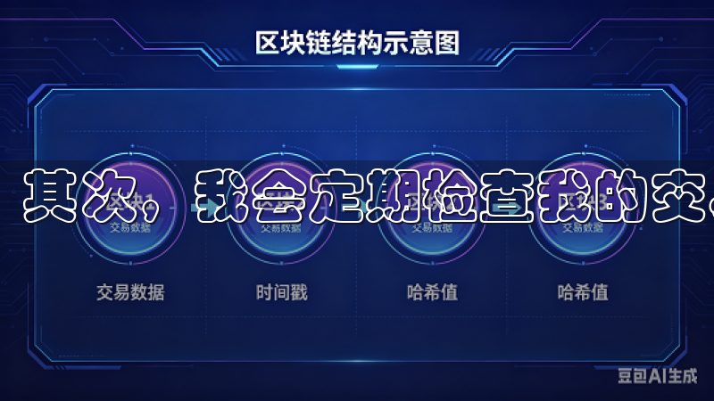 其次，我会定期检查我的交易记录，确保没有未经授权的交易。