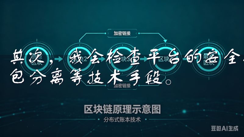其次，我会检查平台的安全措施，包括是否有双重认证、冷热钱包分离等技术手段。