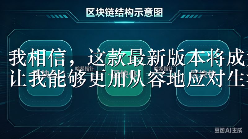 我相信,这款最新版本将成为我日常生活中不可或缺的一部分,让我能够更加从容地应对生活的各种挑战。