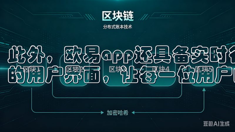 此外，欧易app还具备实时行情推送、智能交易策略以及友好的用户界面，让每一位用户的交易体验变得更加顺畅。
