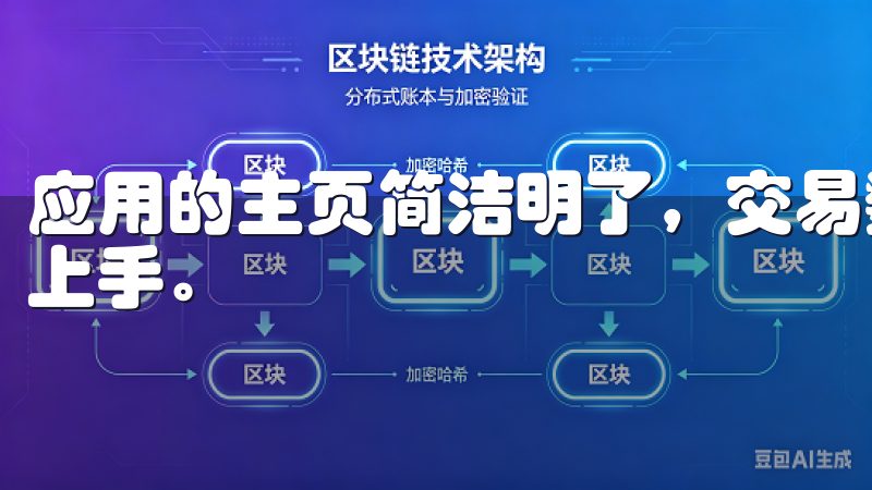 应用的主页简洁明了,交易数据一目了然,让新手用户也能快速上手。