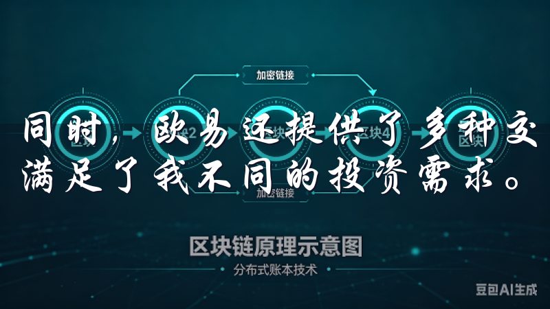 同时，欧易还提供了多种交易模式，如现货交易、合约交易等，满足了我不同的投资需求。