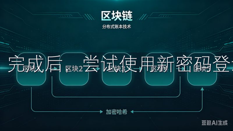 完成后，尝试使用新密码登录。